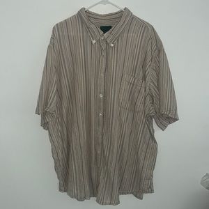Vintage Scandia Woods Striped Button Down Shirt